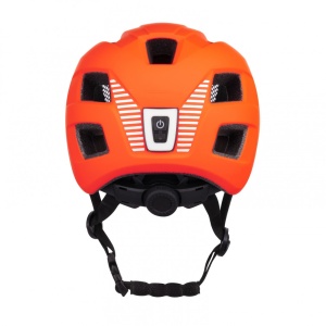 Casca Force Zebu cu lumina, orange S-M (51-56 cm) - Img 3