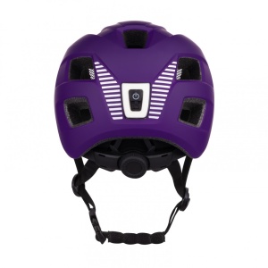 Casca Force Zebu cu lumina, violet XS-S (46-52 cm) - Img 4