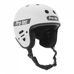 Casca schi/snowboard unisex adulti Pro-Tec Full Cut Certified Snow Alb