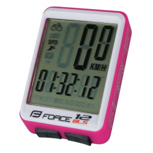 Ciclocomputer Force 12F fara fir roz