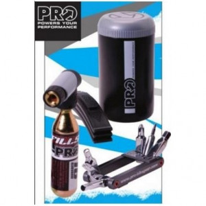 COMBI PACK PRO INCL. BIDON DEPOZITARE 500ML NEGRU + MINIPOMPA MICRO CO2 INFLATOR + MINITOOL 6 FUNCTIONS + LEVIERE 3PCS (10)