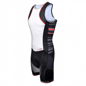 Costum triathlon FUNKIER Licata Women Pro - Alb/Negru S - Img 2