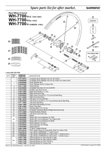 DISTANTIERE PT. SPITA SHIMANO WH-7700 10 BUC. - Img 2