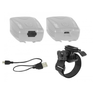 Far fata FORCE STREAM 400LM USB Negru - Img 4