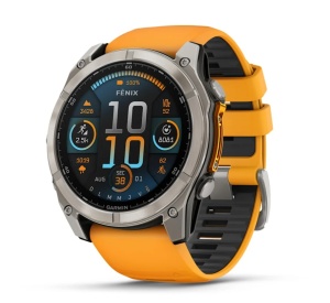 Garmin Fenix 8 - 51mm, AMOLED Spark Orange