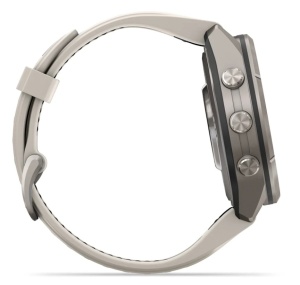 Garmin Fenix 9 Pro - inReach, 43mm Titan cu curea din silicon Gray/Dark Sandstone - Img 6
