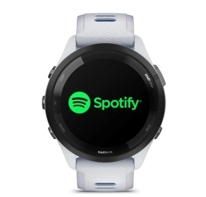 Garmin Forerunner 265 Ramă neagră cu carcasă Whitestone şi curea din silicon Whitestone/Tidal Blue - Img 5