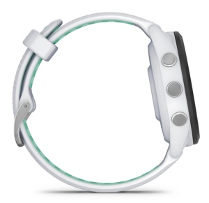 Garmin Forerunner 265S Ramă neagră cu carcasă Whitestone şi curea din silicon Whitestone/Neo Tropic - Img 7