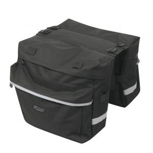 Geanta portbagaj spate Force Double 2x10l neagra