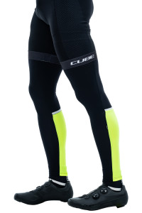 INCALZITOARE PICIOARE CUBE LEG WARMERS Safety neon yellow XS/S - Img 2
