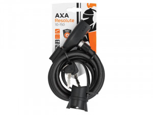 Incuietoare Cablu AXA Resolute 10mm/150cm - Black - Img 2