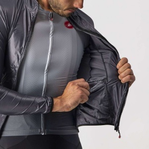 Jacheta de vant Castelli Aria Shell, Antracit, XXXL - Img 5