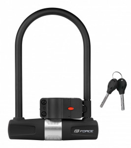 Lacat U-lock FORCE cu suport de prindere 11.5x18.9cm Negru - Img 2
