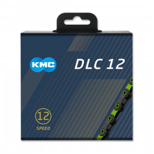 Lant KMC DLC 12 Negru/Albastru 12 Viteze 126 Zale - Img 2