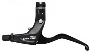 MANETA DE FRANA SHIMANO DEORE BL-T611 STANGA MECHANICA 3 DEGETE NEAGRA AMBALAT IND.