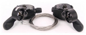 MANETA SCHIMBATOR/FRANA SHIMANO ST-CT20 7X3 VIT. INCL. CABLU & CAMASA VRAC