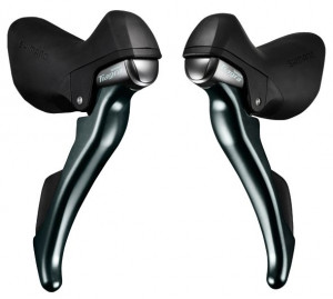 MANETA SCHIMBATOR/FRANA SHIMANO TIAGRA ST-4700 10X2 VIT. CABLURI SCHIMBATOR/FRANA LUNGIME STANDARD CAMASA NEAGRA FARA STOPERE CAPAT MANETA NEGRU AMBALAT IND.