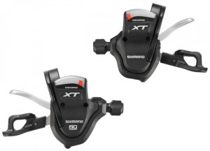 MANETE DE SCHIMBATOR SHIMANO DEORE XT SL-M780 10X3 VIT. CABLURI 1800MM/2050MM CAMASA NEAGRA SP41 ETANSA (1200MM/1800MM) 6MM CAP X 5 NOSE CAP X 1 CU BASE CAP OGD AMBALAT IND.