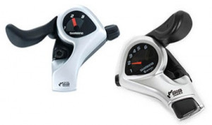 MANETE DE SCHIMBATOR SHIMANO TOURNEY SL-TX50 6X3 (SIS) VIT. CABLURI 2050MM/1800MM CAMASA NEAGRA 600MM/600MM/300MM AMBALAT IND.