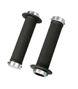 MANSOANE PRO BMX 145MM INCHIS NEGRU/ARGINTIU (12)