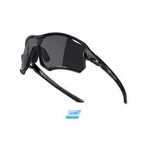 Ochelari Force Edie, lentila laser neagra , negru