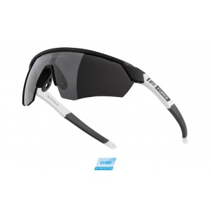 Ochelari Force Enigma, lentila neagra, negru/alb mat - Img 1