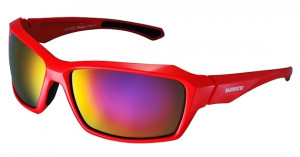 OCHELARI SHIMANO S22X GLOSS RED/BLACK LENTILE SMOKE RED MIRROR (16)
