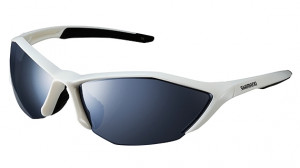 OCHELARI SHIMANO S61R-STD METALLIC WHITE/BLACK LENTILE SMOKE LENTILE ADD. PINK/CLEAR (16)