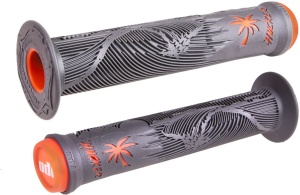 ODI BMX grips Hucker Signature graphit-orange, 160mm