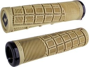 ODI Grips Reflex v2.1 Lock-On tan w/ black clamps 135mm