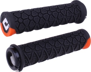 ODI Grips Vanquish v2.1 Lock-On black w/ black clamps