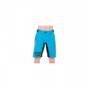 PANTALONI CUBE JUNIOR BAGGY SHORT X ACTIONTEAM BLUE ORANGE XL (146/152) - Img 2