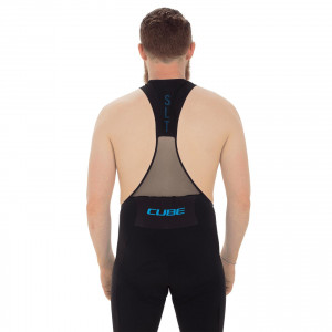 PANTALONI CUBE SLT BIB SHORTS NEGRU ALBASTRU M - Img 2