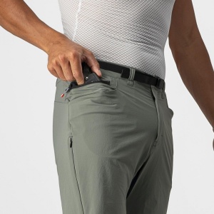 Pantaloni scurti Castelli Unlimited Trail Baggy Kaki XL - Img 2