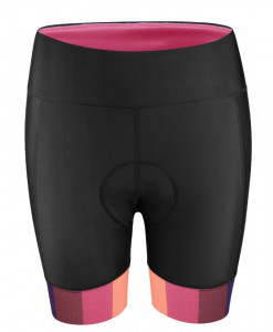 Pantaloni scurti cu bazon Force F Victory negru/roz XS - Img 2