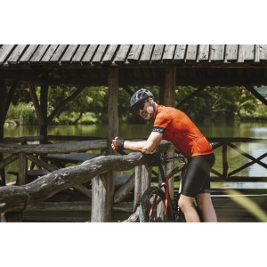 Pantaloni scurti cu bazon si bretele Force B51 Negru 3XL - Img 9