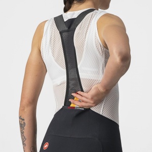 Pantaloni scurti cu bretele Castelli Free Aero RC W, de dama, Negru, XS - Img 4