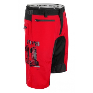 Pantaloni scurti Force MTB-11 bazon detasabil Rosu/Negru XL - Img 7