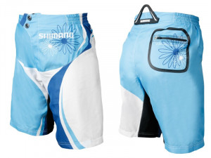 PANTALONI SCURTI SHIMANO FEMEI MTB OLYMPIAN BLUE/BONNIE BLUE/WHITE