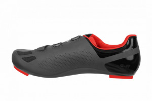 Pantofi ciclism FLR F-11 Pro Road - Negru/Rosu 46 - Img 3