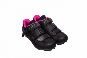 Pantofi ciclism FLR F-15 III Pro Road - Negru/Roz 37 - Img 3