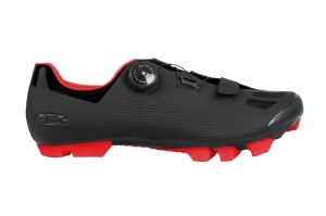 Pantofi ciclism FLR F-70 Elite Mtb - Negru/Rosu 46 - Img 4