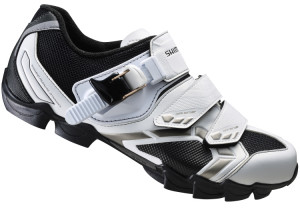 PANTOFI CICLISM SHIMANO MTB SH-WM63W LADIES WHITE/BLACK (15)