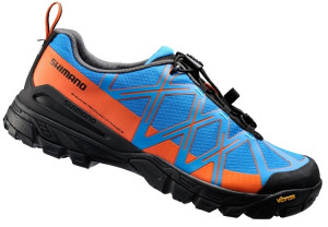 PANTOFI CICLISM SHIMANO MTB-TOURING SH-MT54B BLUE/ORANGE (16)