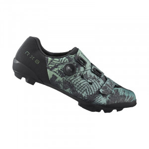 PANTOFI CICLISM SHIMANO OFF-ROAD/GRAVEL/ADVENTURE SH-RX801TL TROPICAL LEAVES (23)