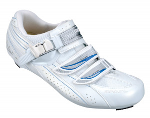 PANTOFI CICLISM SHIMANO ROAD SH-WR41 LADIES WHITE/BLUE