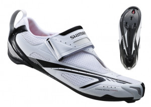 PANTOFI CICLISM SHIMANO TRIATHLON SH-TR60 WHITE/BLACK (15)