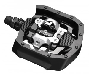 PEDALE SHIMANO PD-MT50 CLICK-R FARA CATADIOPTRII CU PLACUTE SM-SH56 AMBALAT IND.
