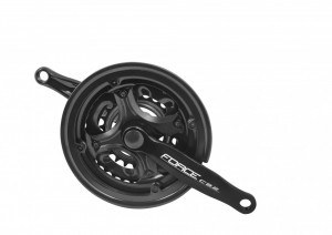 Pedalier Force C8.2 42/34/24T 152mm negru - Img 2