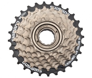 Pinioane pe filet Shimano Tourney MF-TZ500-7 7 viteze 14-28T - Img 2